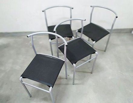 Baleri PS210 Cafe stackable chair designed by Philippe Starck