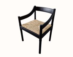 Carimate armchair black