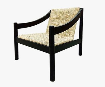 Carimate Lounge chair black