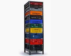 Crates Cabinet 1 column
