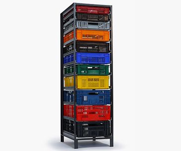 Crates Cabinet 1 column