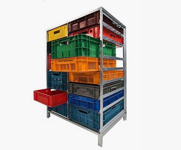 Crates Cabinet 2 columns